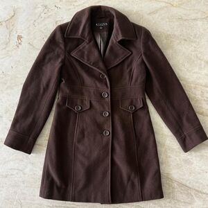 Giacca Dark Brown Pea Coat